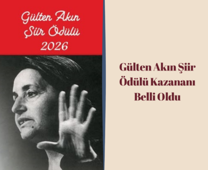 Gülten Akın Şiir Ödülü Kazananı Belli Oldu