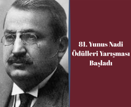 81. Yunus Nadi Ödülleri Yarışması Başladı