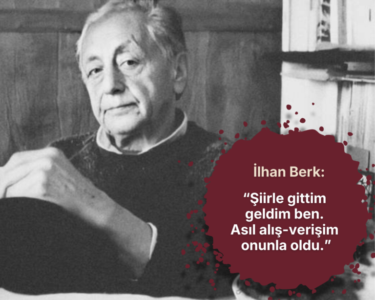 İlhan Berk İle Şiir Üzerine Bir Söyleşi