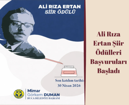 Ali Rıza Ertan Şiir Ödülleri Başvuruları Başladı