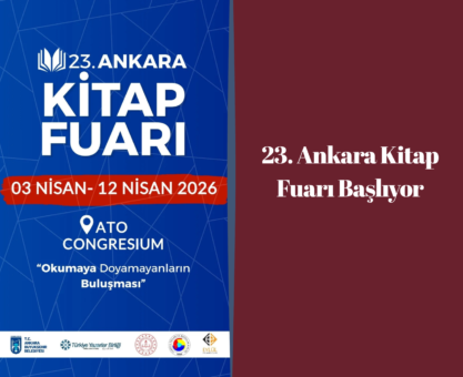 23. Ankara Kitap Fuarı Başlıyor