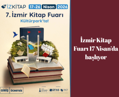 İzmir Kitap Fuarı 17 Nisan’da başlıyor
