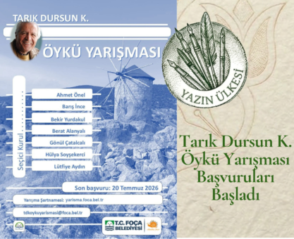 Tarık Dursun K. Öykü Yarışması Başvuruları Başladı