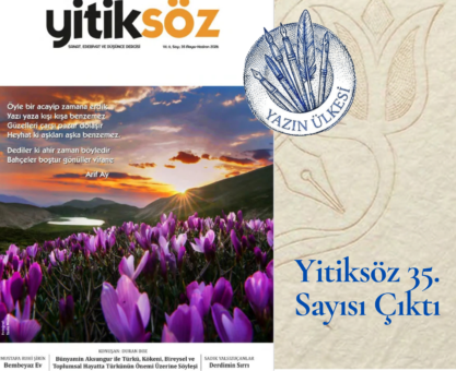 Yitiksöz 35. Sayısı Çıktı