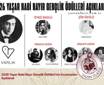 2026 Yaşar Nabi Nayır Gençlik Ödülleri’nin Kazananları Açıklandı
