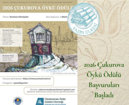 2026 Çukurova Öykü Ödülü Başvuruları Başladı
