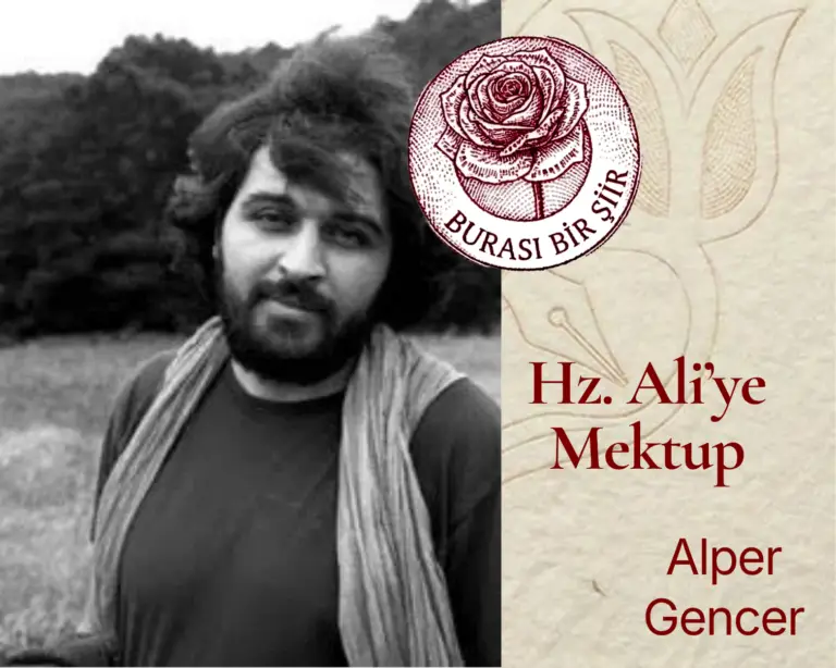 Alper Gencer-Hz. Ali’ye Mektup