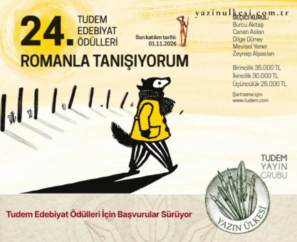 Tudem Edebiyat Ödülleri İçin Başvurular Sürüyor