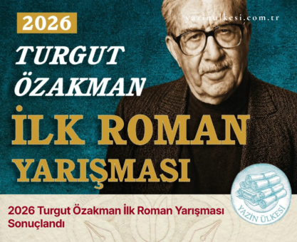 2026 Turgut Özakman İlk Roman Yarışması Sonuçlandı